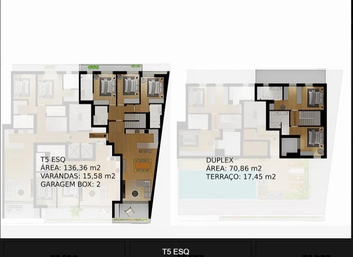 Apartamento T4 para Venda em Loures Planta 1