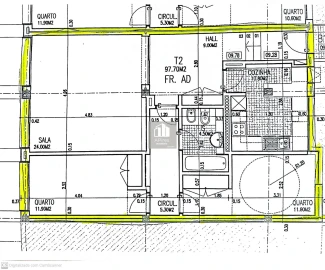 Apartamento T2 para Venda em Costa da Caparica