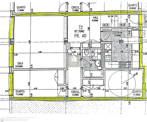 Apartamento T2 para Venda em Costa da Caparica Foto 45
