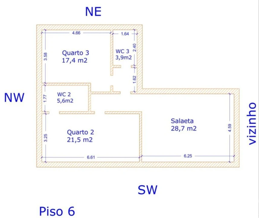 Apartamento T3 para Venda em Alcantara Foto 40