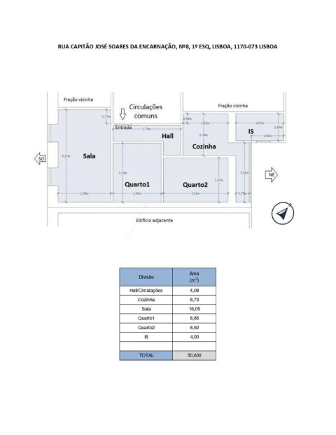 Apartamento T2 para Venda em São Vicente