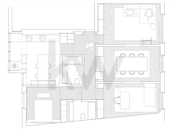 Apartamento T3 para Venda em Alvalade Foto 45