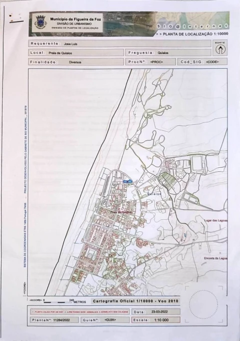 Terreno para Venda em Quiaios