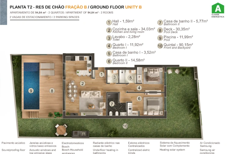 Apartamento T2 para Venda em Tavira (Santa Maria e Santiago) Foto 12