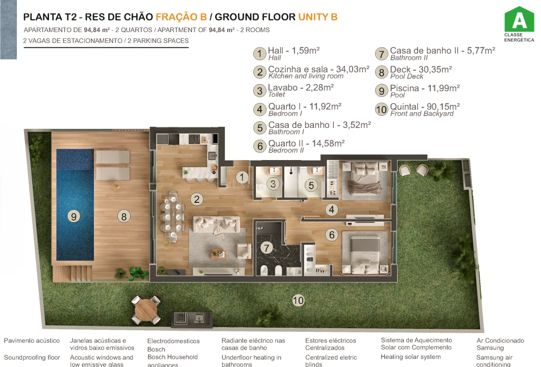 Apartamento T2 para Venda em Tavira (Santa Maria e Santiago) Foto 12