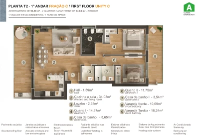 Apartamento T2 para Venda em Tavira (Santa Maria e Santiago)