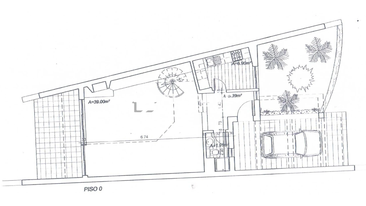 Moradia T3 para Venda em Quarteira Planta 2