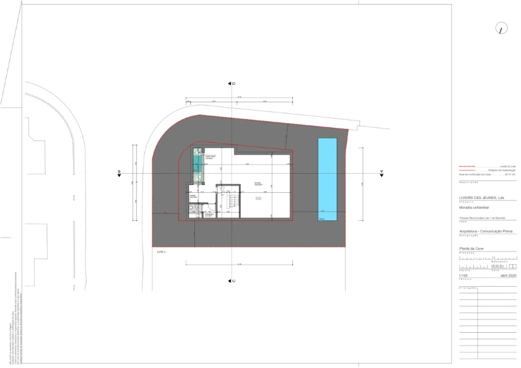 Moradia T3 para Venda em Alcabideche Planta 2