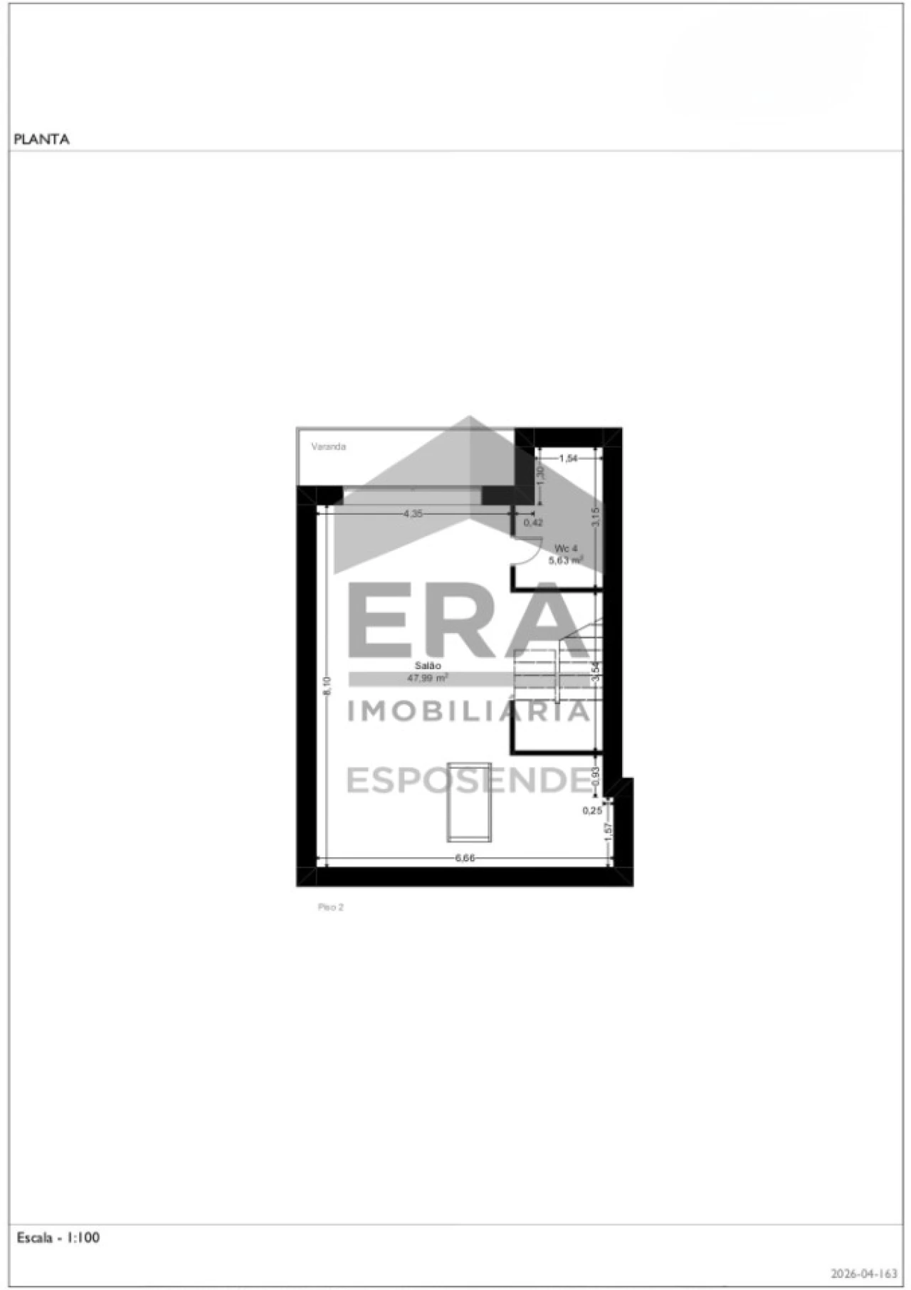 Moradia T3 para Venda em Esposende, Marinhas e Gandra Planta 3
