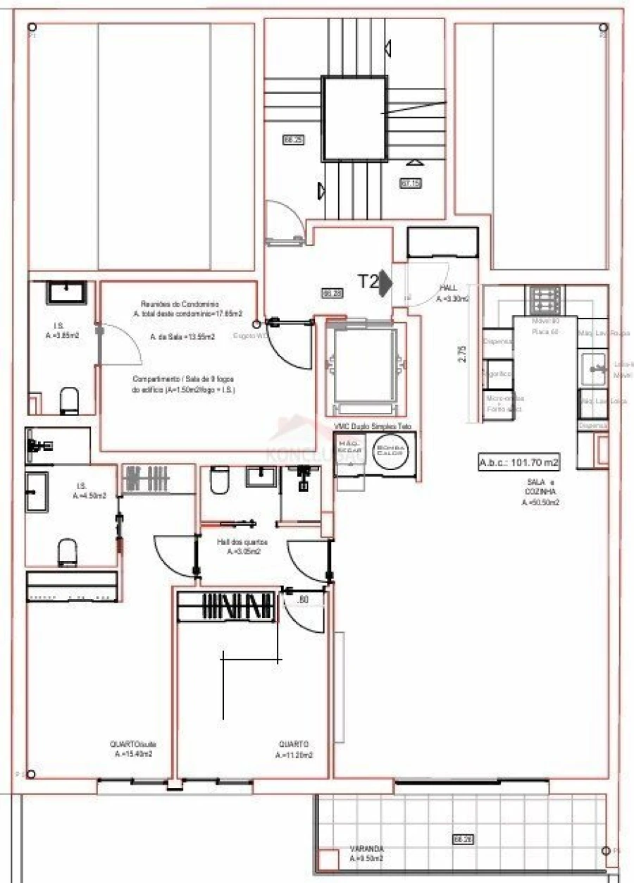 Apartamento T2 para Venda em Sacavém e Prior Velho Foto 12
