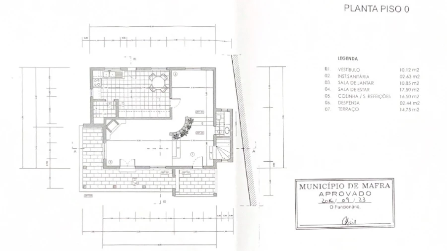 Moradia T3 para Venda em Venda do Pinheiro e Santo Estêvão das Galés Planta 1