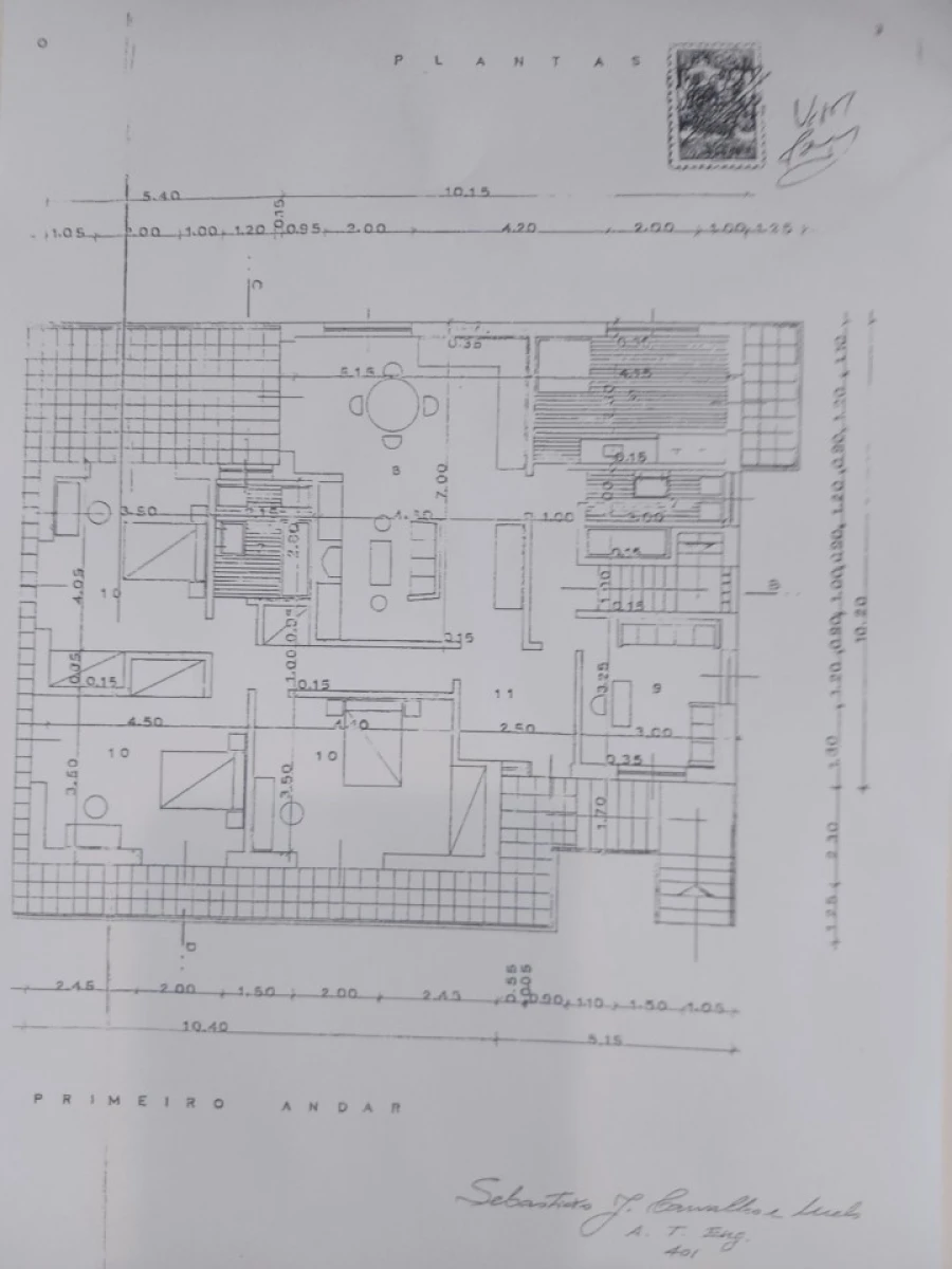 Quinta T6 para Venda em Colares Planta 1