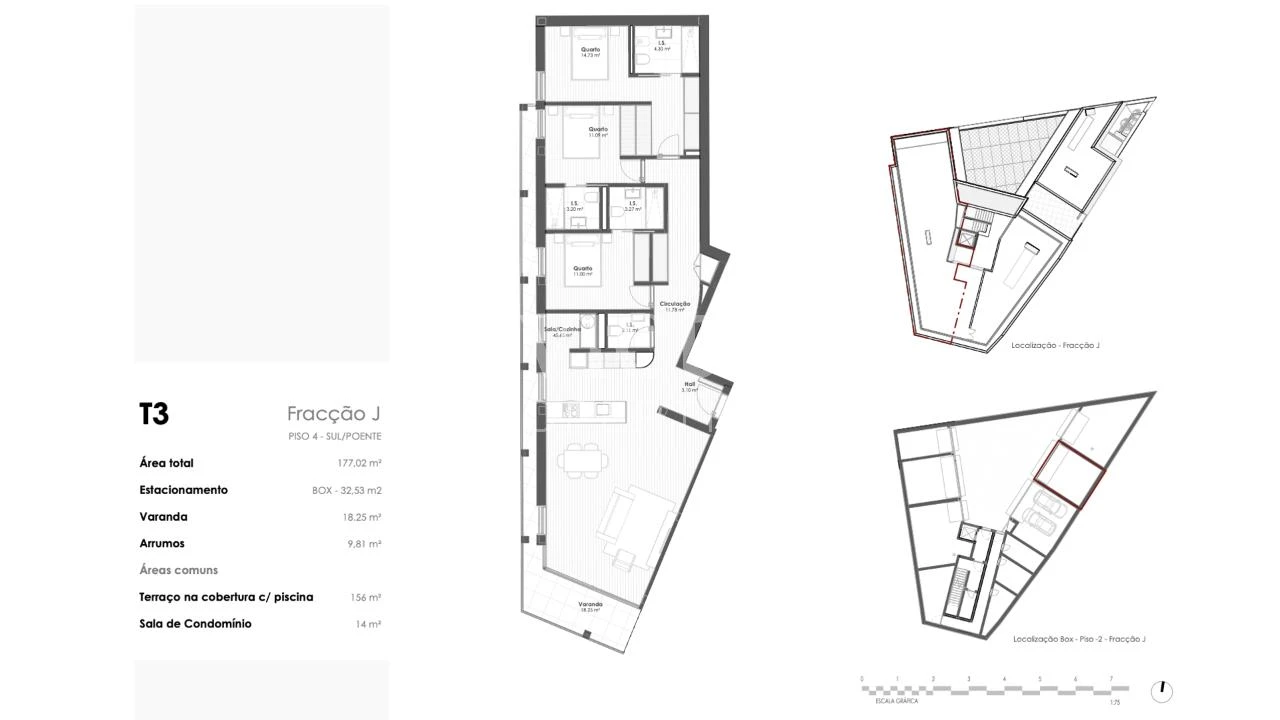 Apartamento T3 para Venda em São Mamede de Infesta e Senhora da Hora Foto 23