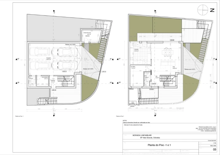 Moradia T4 para Venda em Pontinha e Famões Planta 1