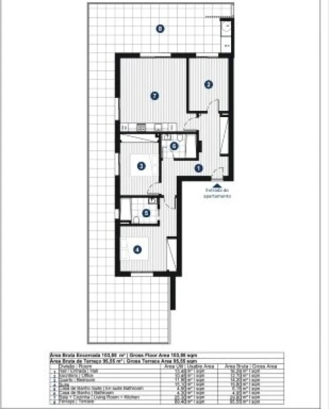 Apartamento T3 para Venda em Portimão