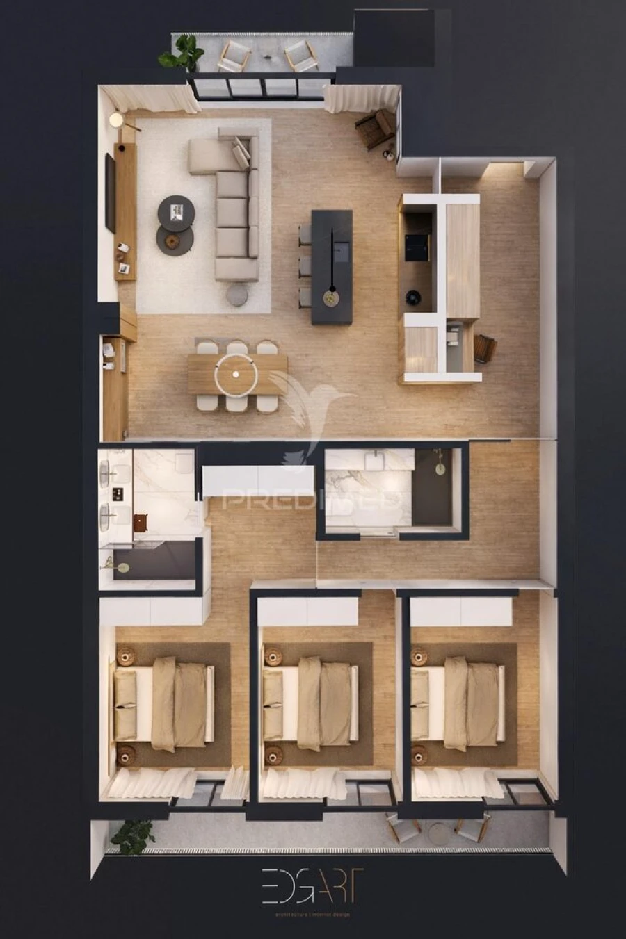 Apartamento T3 para Venda em Peso da Régua e Godim Foto 23