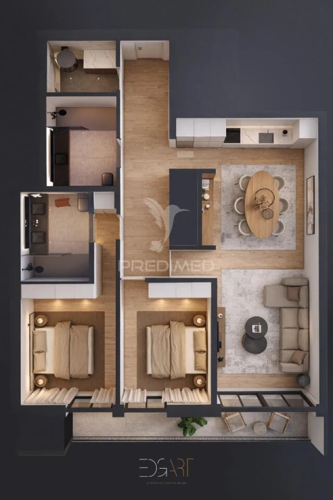 Apartamento T3 para Venda em Peso da Régua e Godim