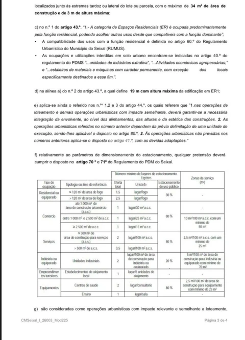 Terreno para Venda em Seixal, Arrentela e Aldeia de Paio Pires