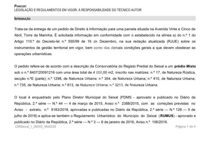Terreno para Venda em Seixal, Arrentela e Aldeia de Paio Pires Foto 14