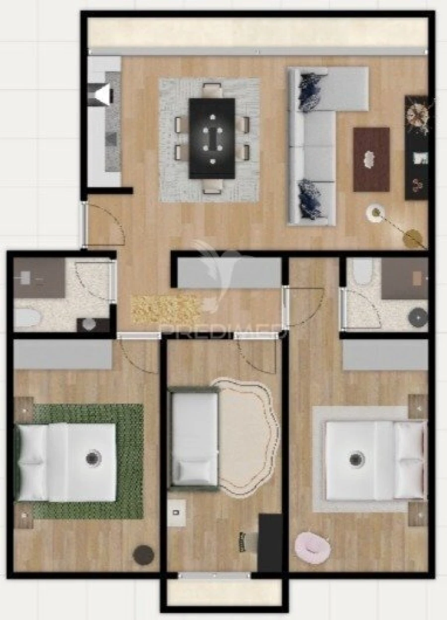 Apartamento T3 para Venda em Benfica Foto 10