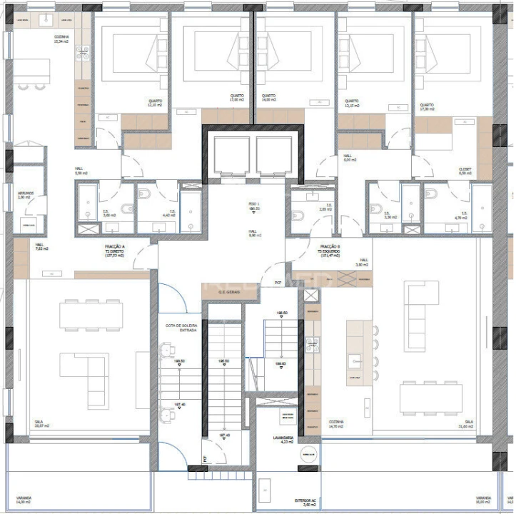 Apartamento T3 para Venda em Nogueira, Fraião e Lamaçães Foto 4