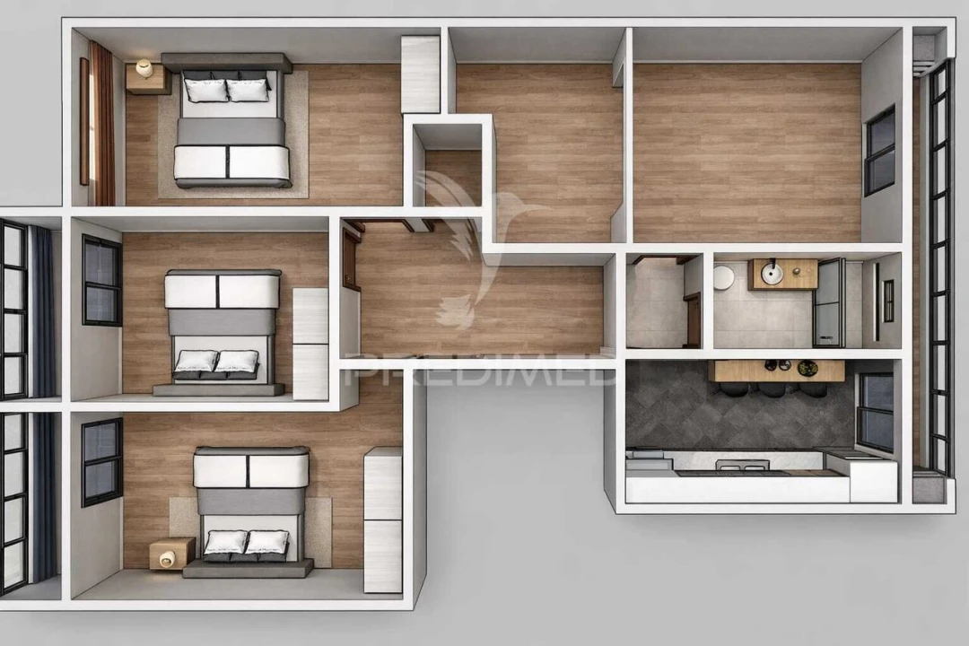 Apartamento T3 para Venda em Seixal, Arrentela e Aldeia de Paio Pires Foto 14