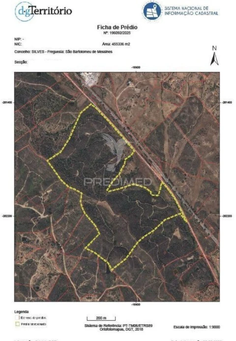 Terreno para Venda em São Bartolomeu de Messines