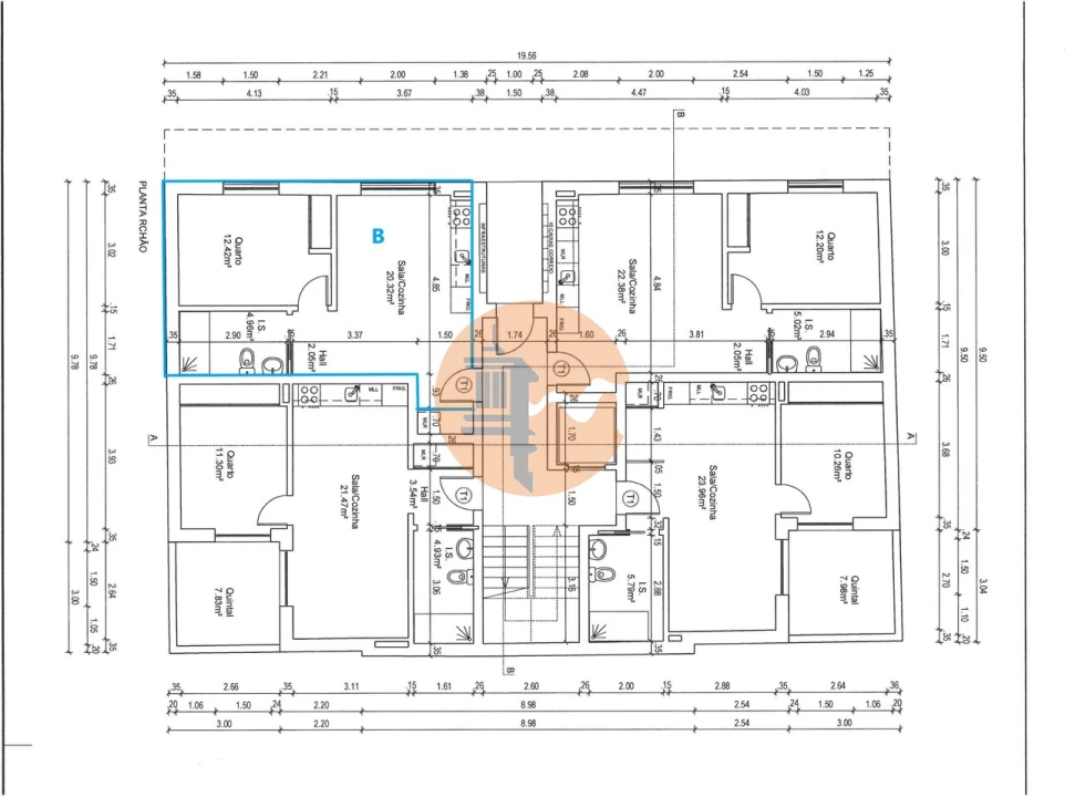 Apartamento T1 para Venda em Vila Real de Santo Antonio Foto 12