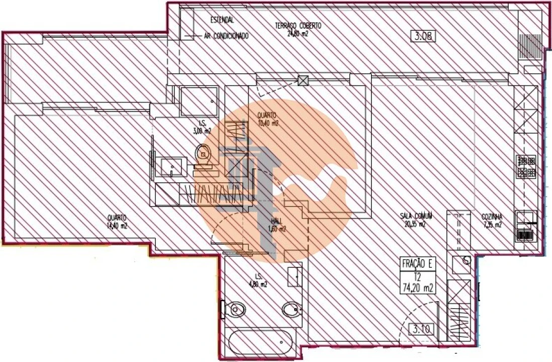 Apartamento T2 para Venda em Faro (Sé e São Pedro) Foto 9
