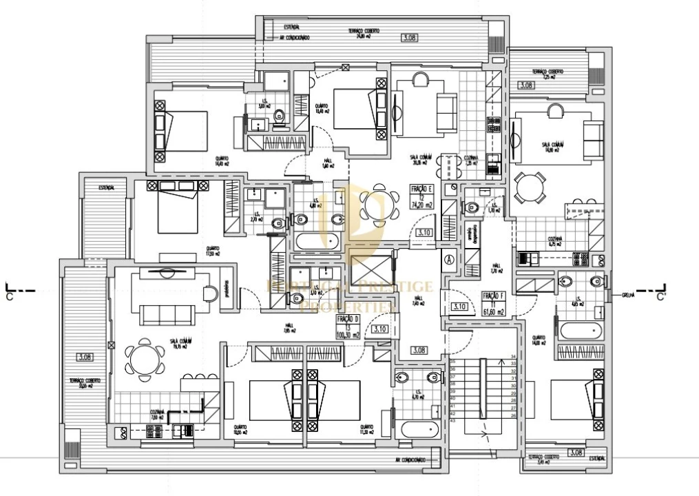 Apartamento T3 para Venda em Faro (Sé e São Pedro) Foto 16