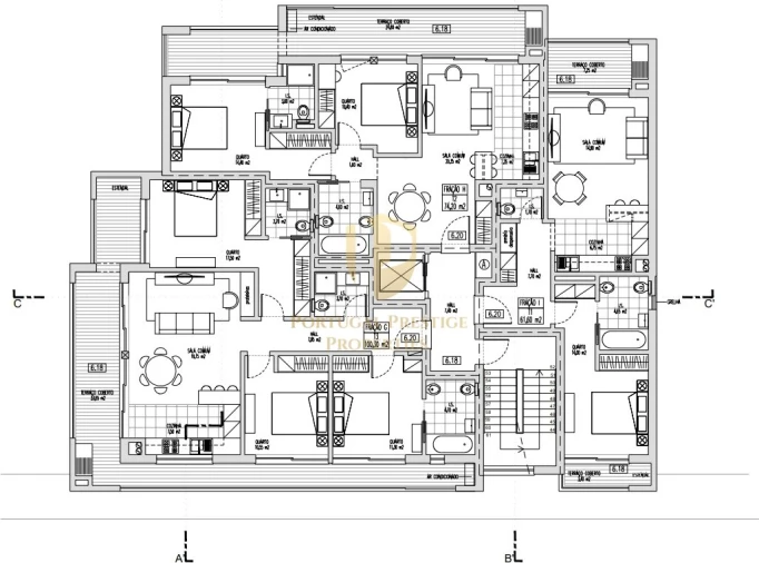 Apartamento T3 para Venda em Faro (Sé e São Pedro) Foto 17