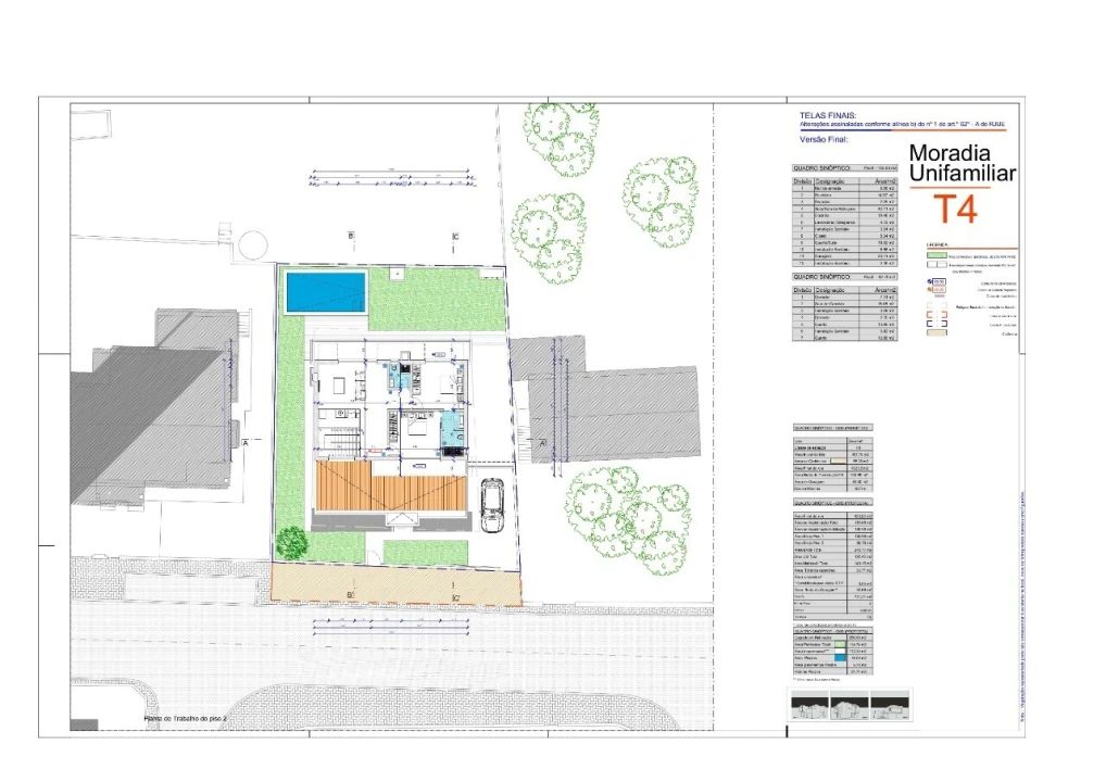 Moradia T4 para Venda em Azeitão (São Lourenço e São Simão) Planta 2
