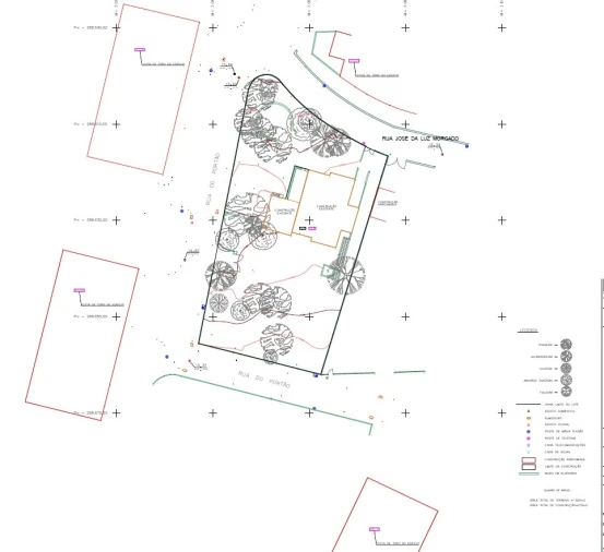 Terreno para Venda em Quarteira Planta 1