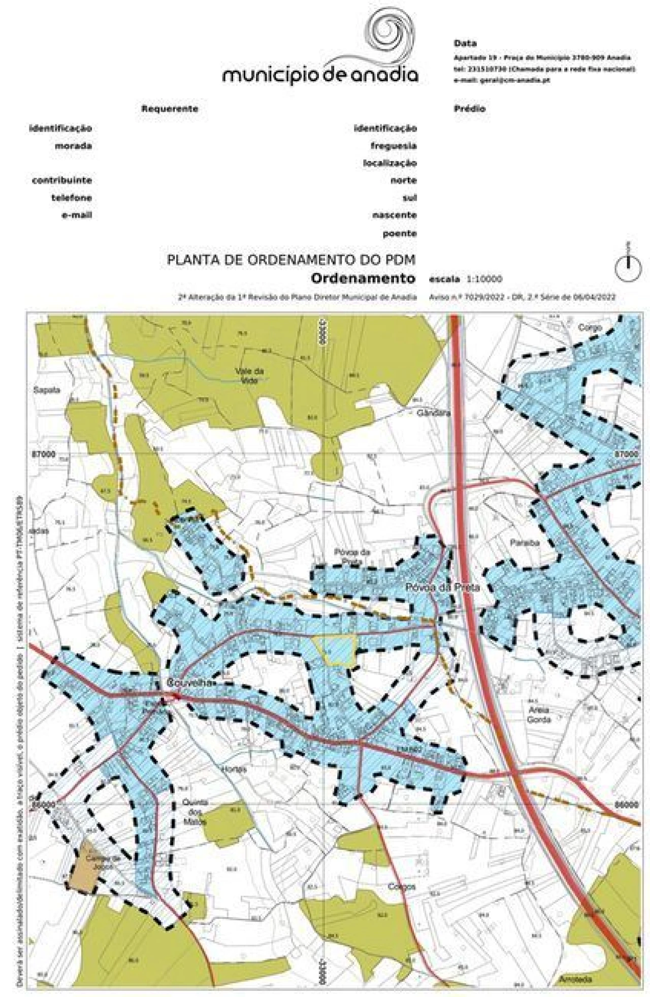 Terreno Agricola ou Rústico para Venda em Amoreira da Gândara, Paredes do Bairro e Ancas Foto 12
