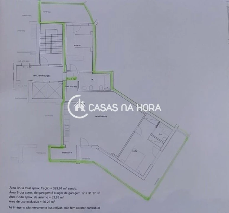 Apartamento T5 para Venda em Viseu Foto 9