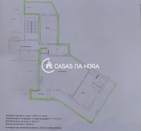 Apartamento T5 para Venda em Viseu Foto 9