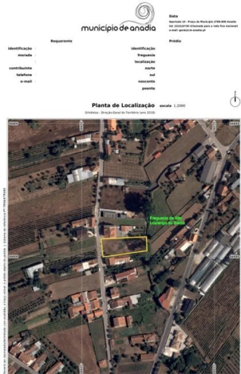 Terreno Agricola ou Rústico para Venda em São Lourenço do Bairro