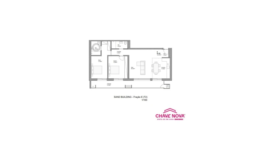 Apartamento T2 para Venda em São Bernardo Foto 15