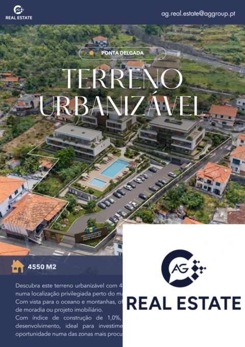 Terreno para Venda em Ponta Delgada
