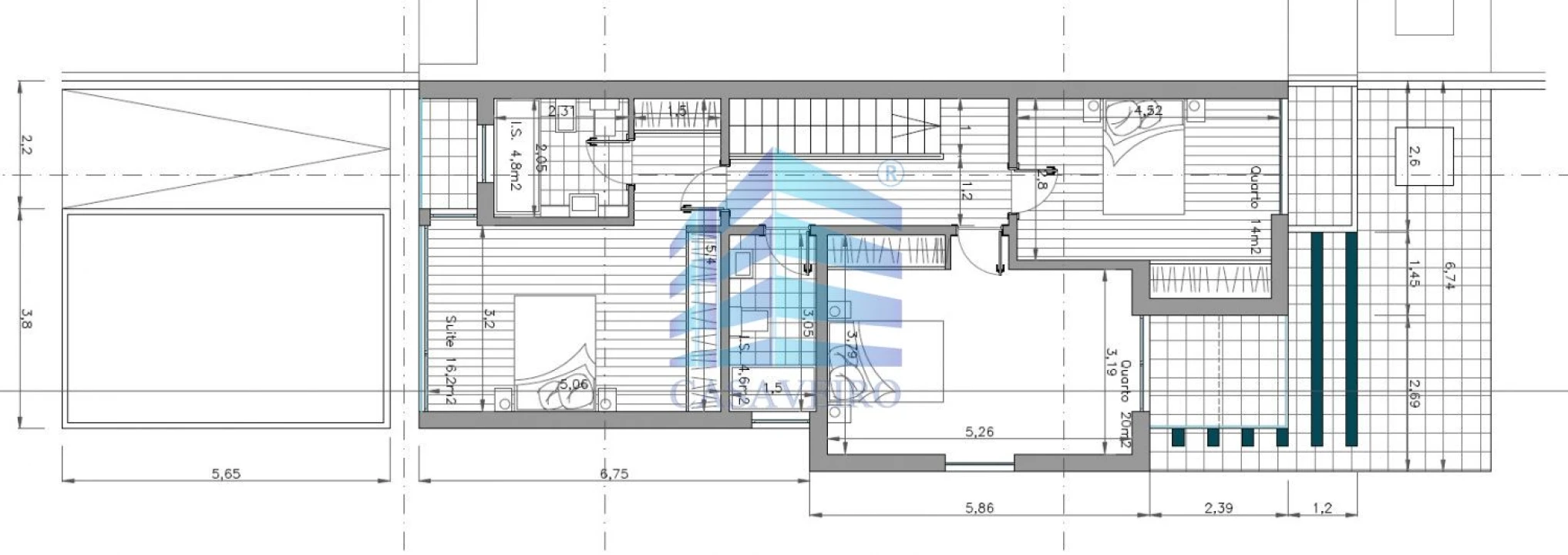 Moradia T4 para Venda em Aradas Foto 23