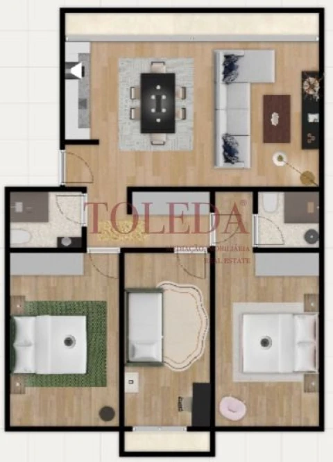 Apartamento T3 para Venda em Benfica