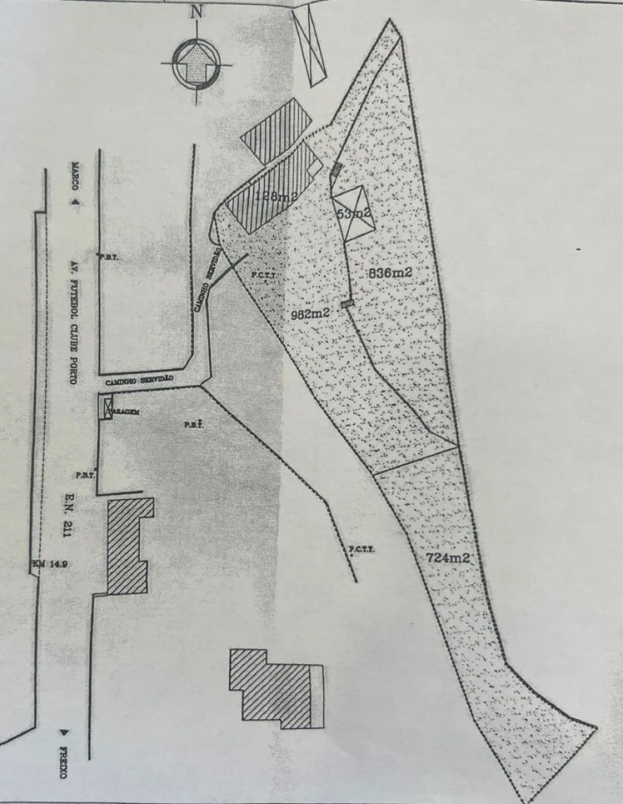 Moradia T3 para Venda em Marco Planta 1