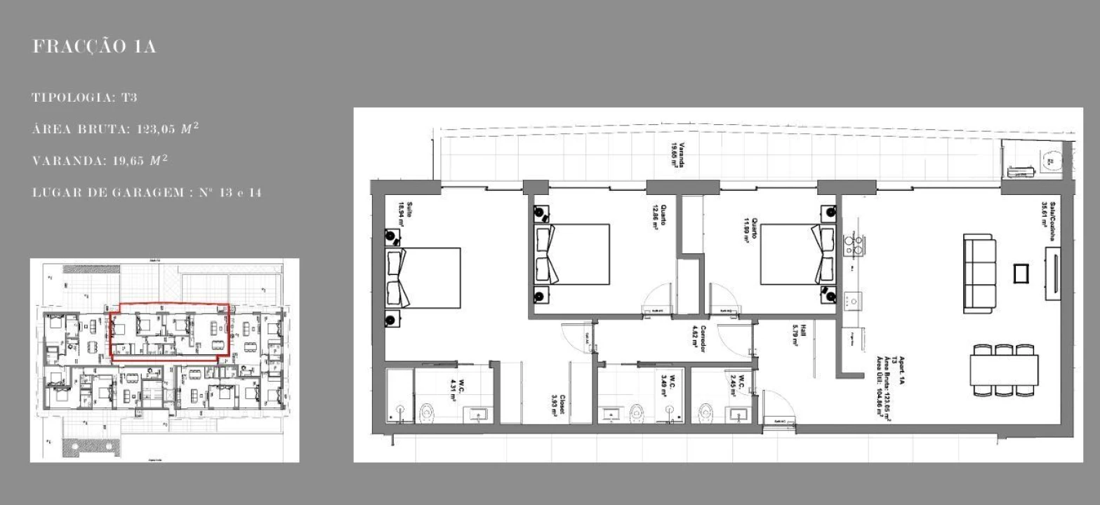 Apartamento T3 para Venda em Esgueira Foto 25