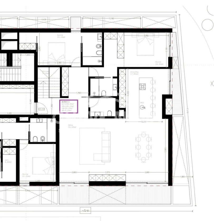 Apartamento T4 para Venda em Glória e Vera Cruz Foto 8