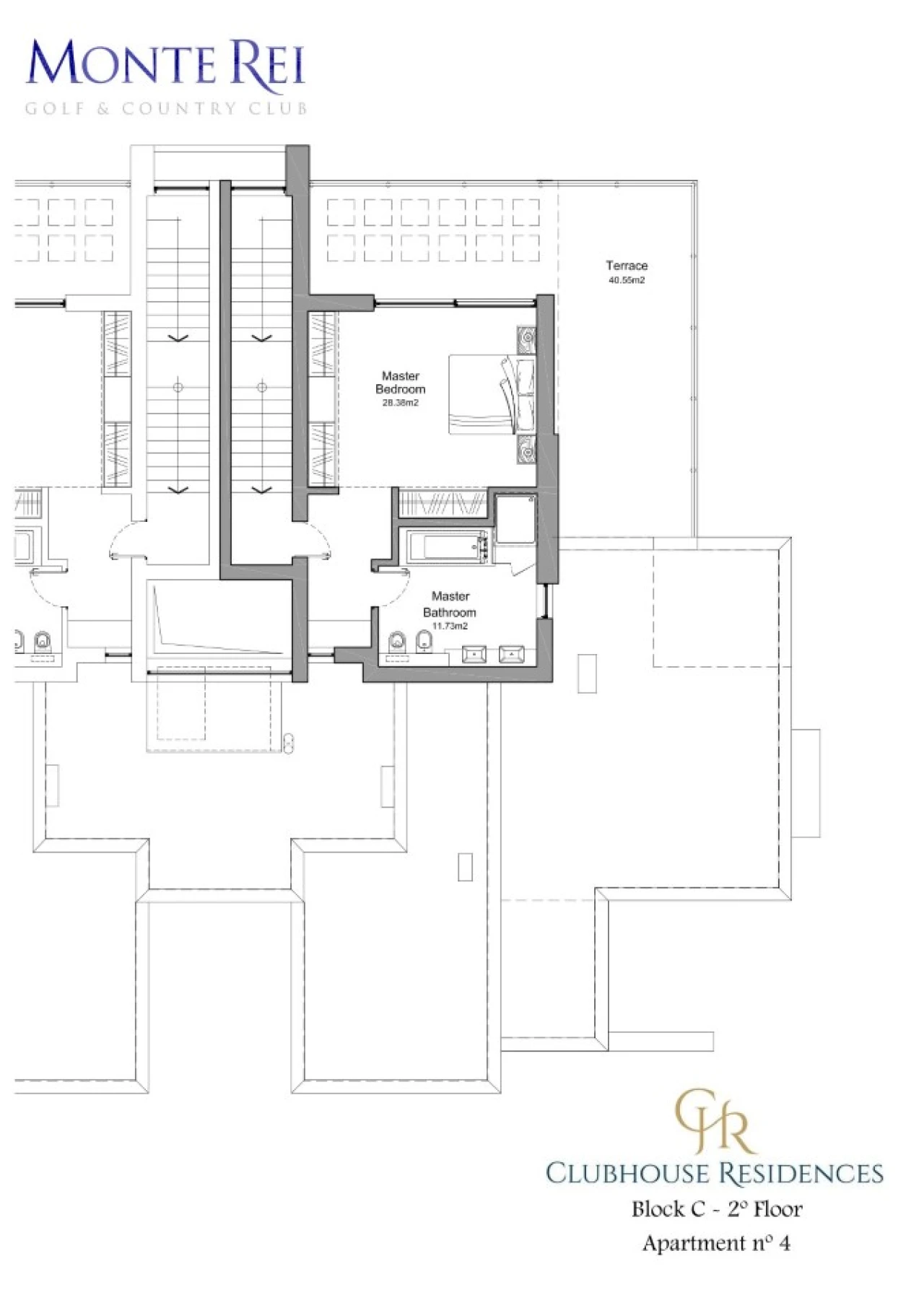 Apartamento T3 para Venda em Vila Nova de Cacela Planta 2