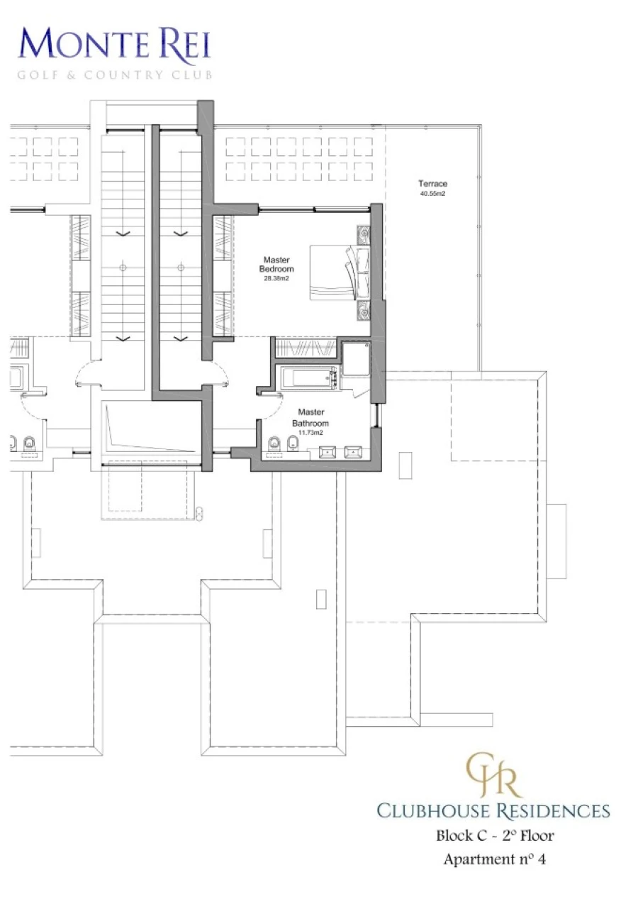 Apartamento T3 para Venda em Vila Nova de Cacela Planta 2