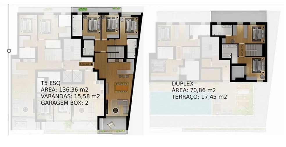 Apartamento T5 para Venda em Loures Planta 1