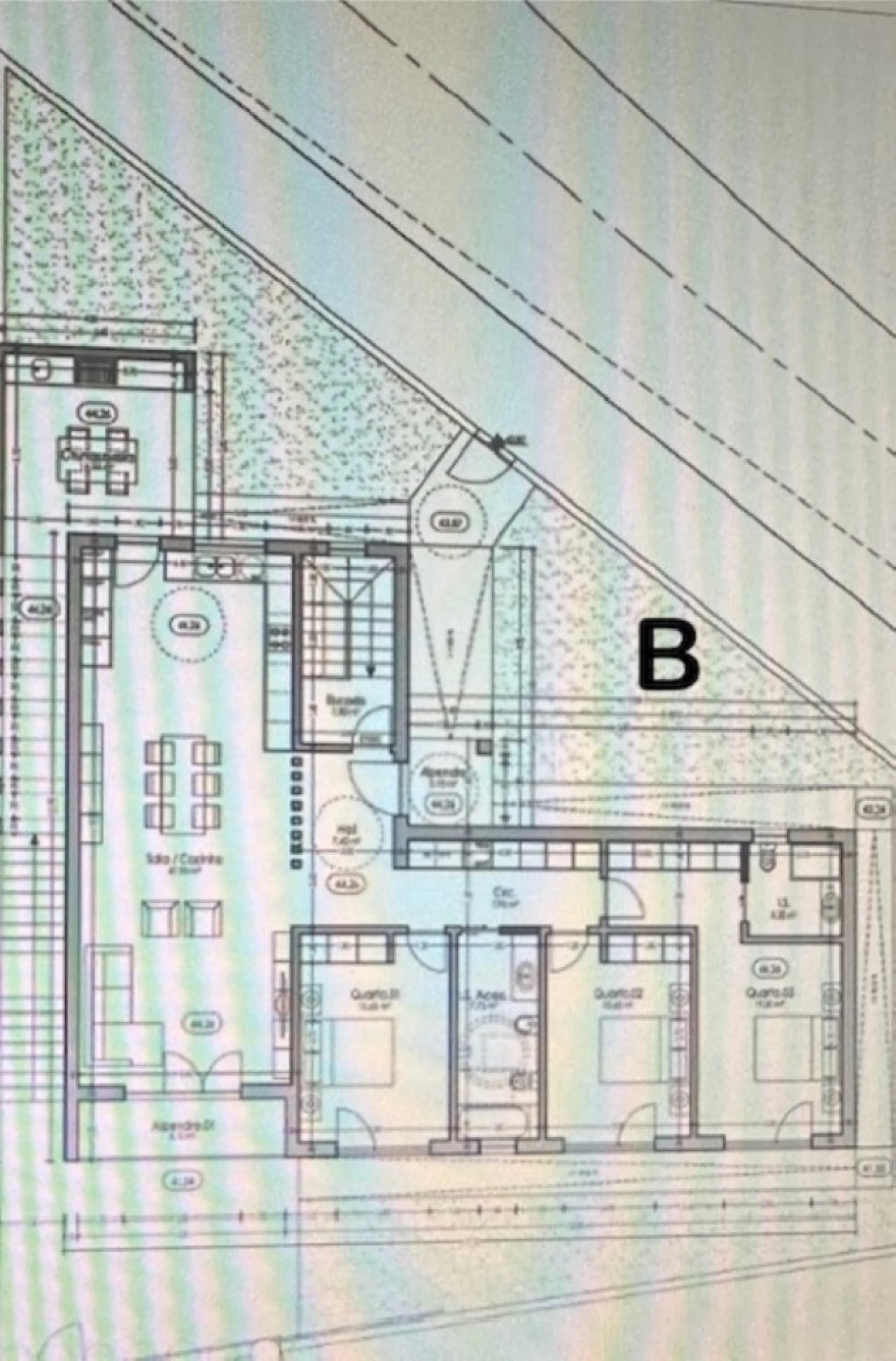 Moradia T3 para Venda em Silveira Planta 2