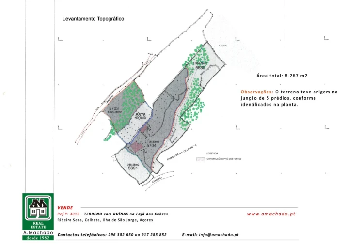 Terreno para Venda em Ribeira Seca Planta 1