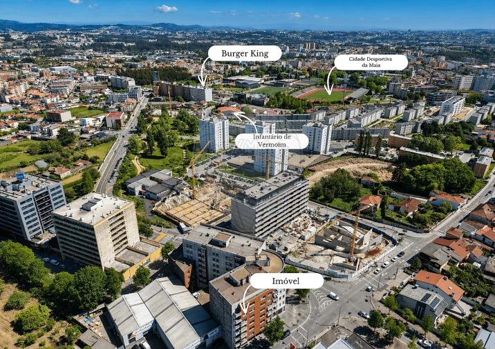 Apartamento T3 para Venda em Cidade da Maia Foto 25